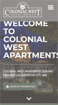 Mobile Screenshot of colonialwestapartments.com
